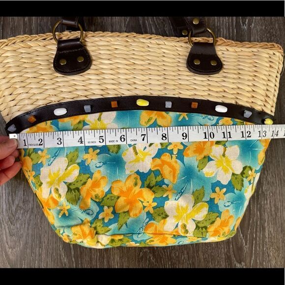 Straw Shoulder bag - Picture 3 of 9